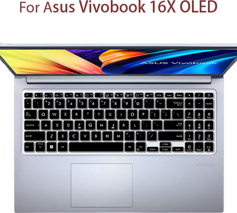 Keyboard Cover Silicone - For ASUS Vivobook 16X OLED F1603