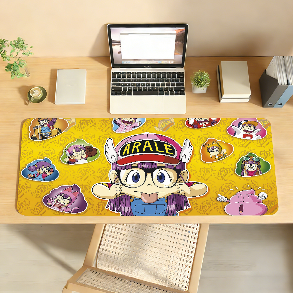 Laptop Accessories For Protection - Cartoon Dr. SlumpS Mouse Pad Non-slip