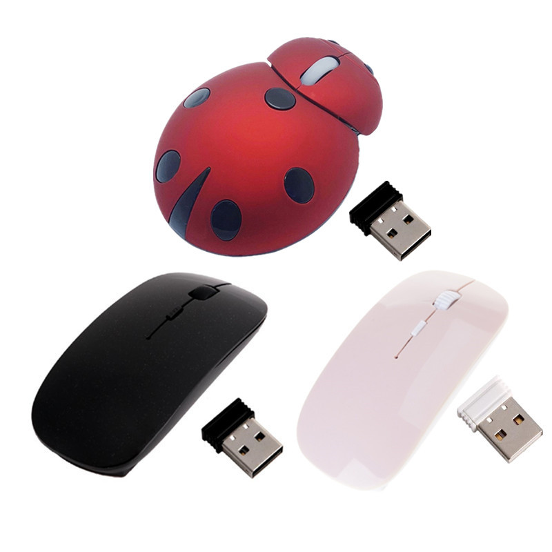 Laptop Open Accessories - Mini Animal Shape Wireless Mouse With