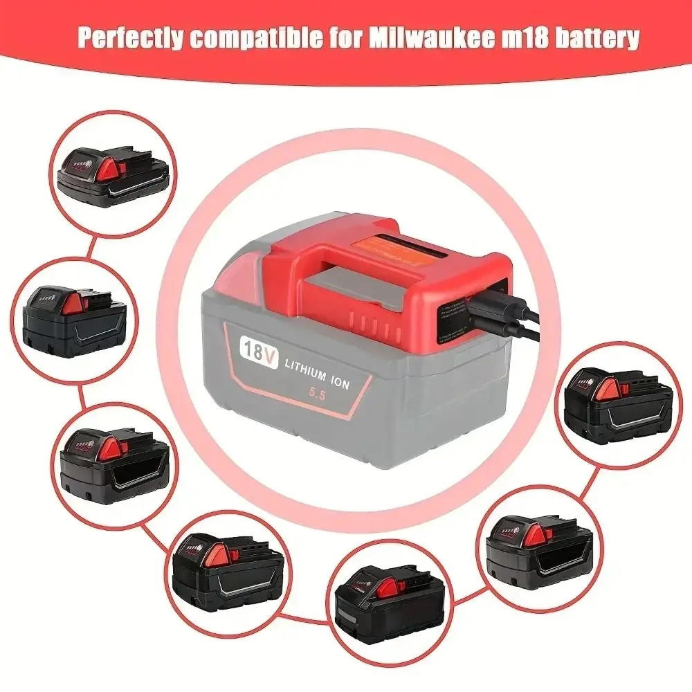 For DeWalt 20V For Milwaukee 1 - Laptop Accessories Cool incelemesi ve fiyatı
