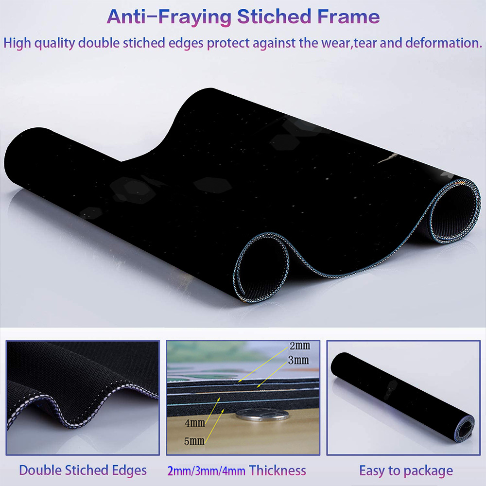 Black Mausepad Art Table Mouse - Laptop Accessories For Protection incelemesi ve fiyatı