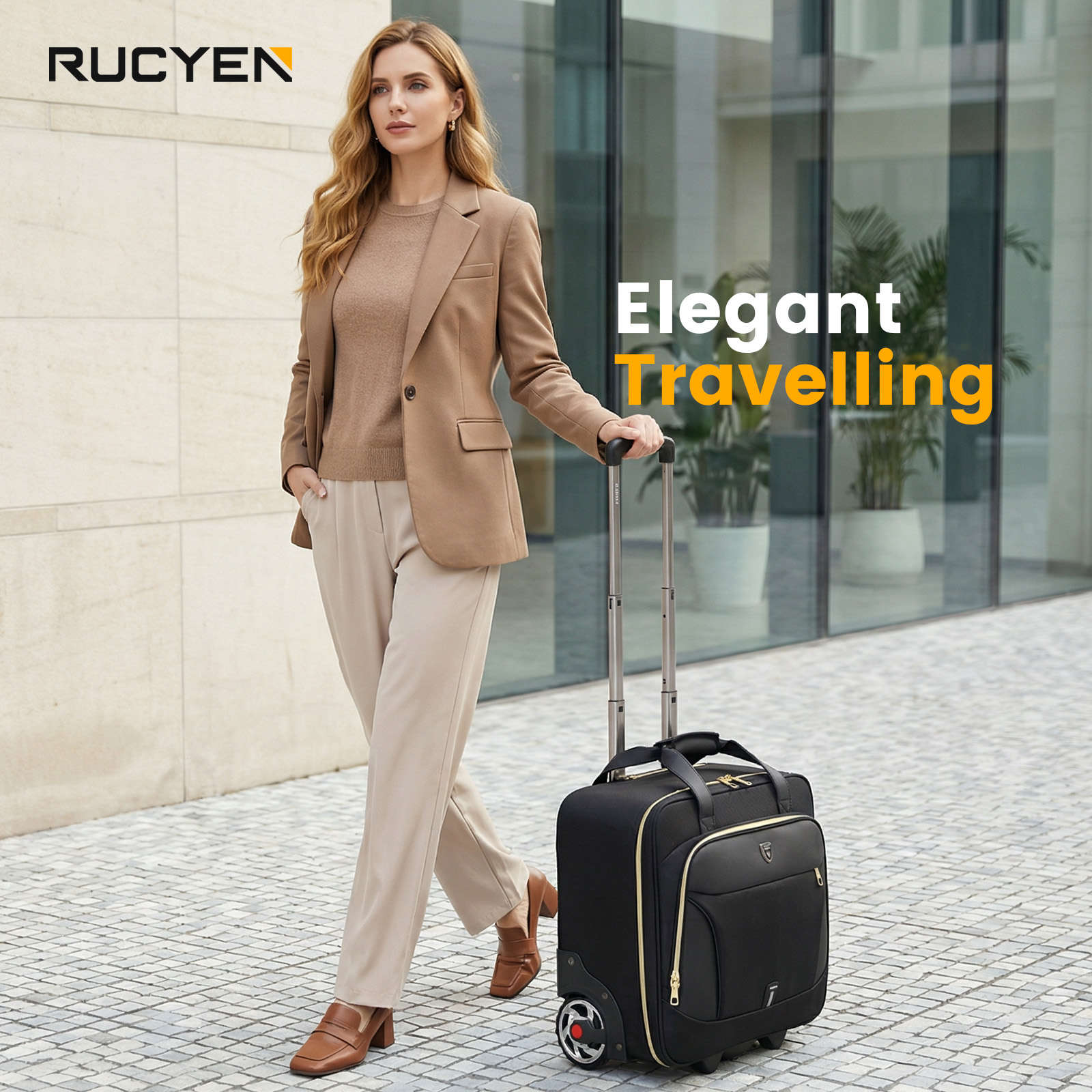 18 Inch Rolling Briefcase Larg - Laptop Accessories Travel Case incelemesi ve fiyatı