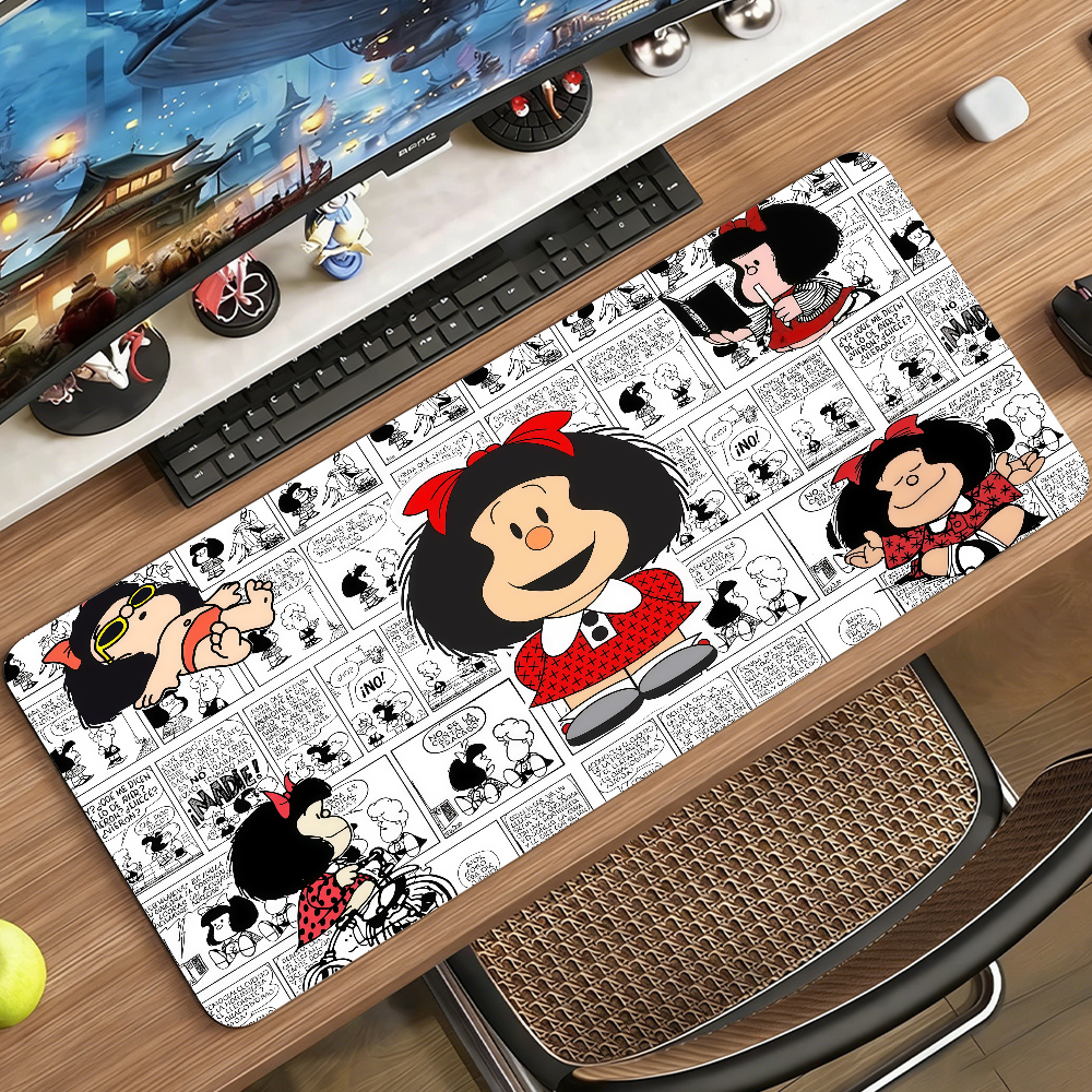 Cartoon Mafalda  Mouse Pad  No - Laptop Accessories For Protection incelemesi ve fiyatı