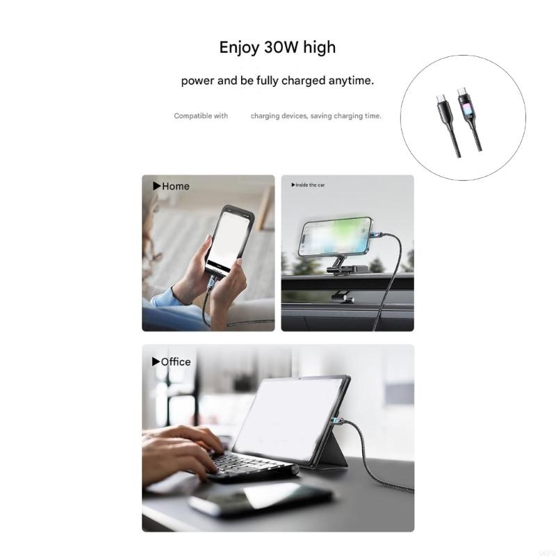 Q6PA USB C Charging Cable 30W  - Laptop Open Accessories incelemesi ve fiyatı