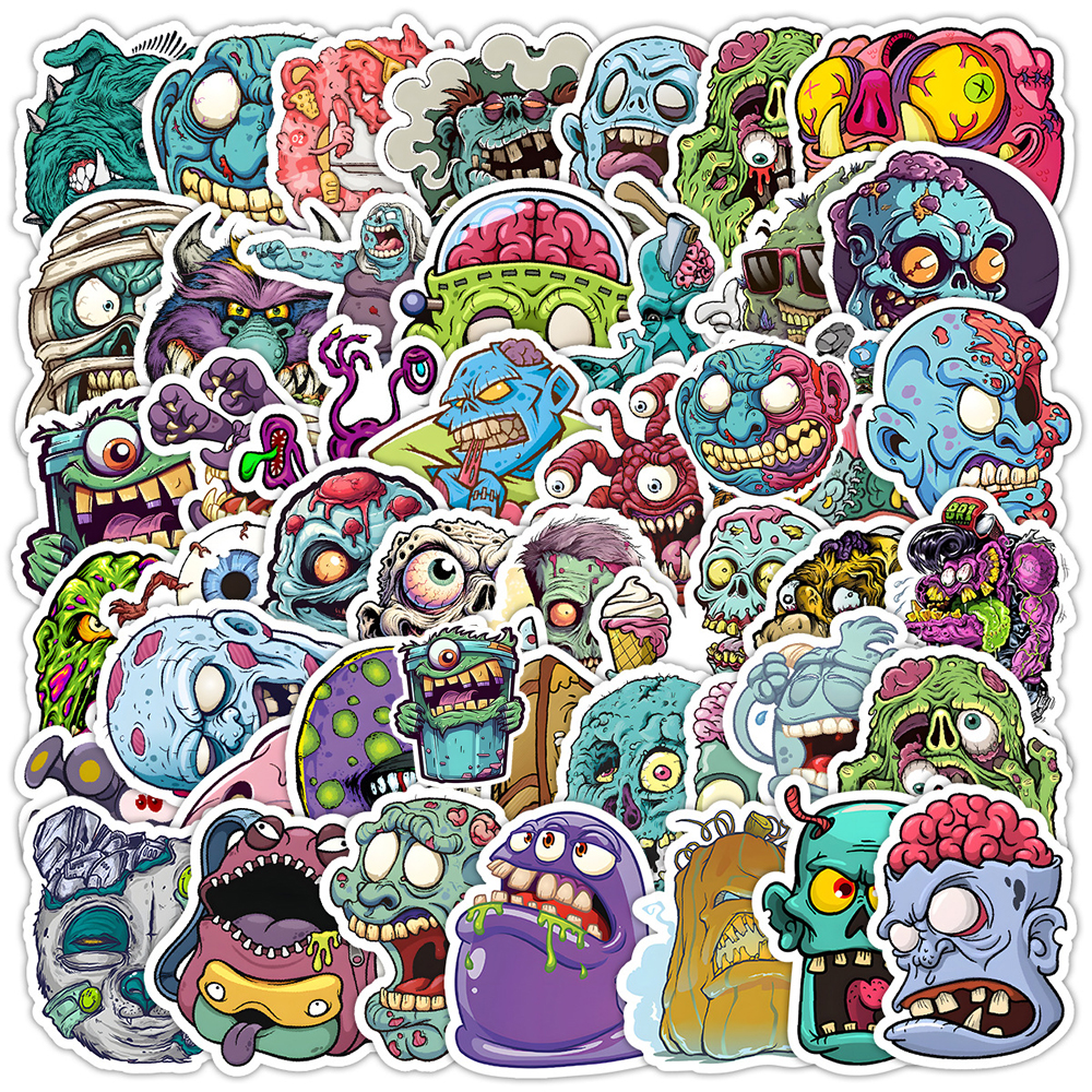 10/30/50pcs Cool Horror Monste - Laptop Accessories Cool incelemesi ve fiyatı