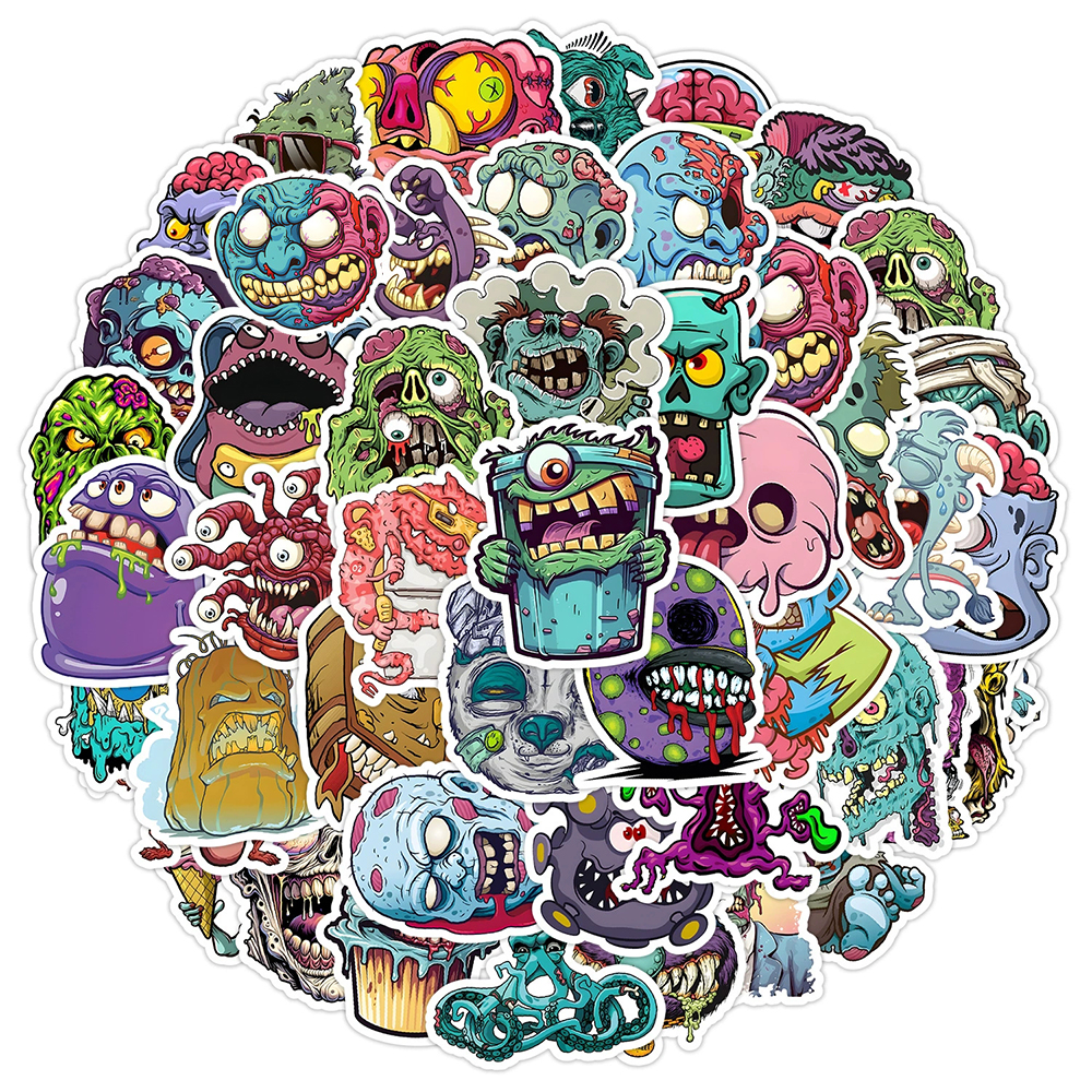 10/30/50pcs Cool Horror Monste - Laptop Accessories Cool incelemesi ve fiyatı