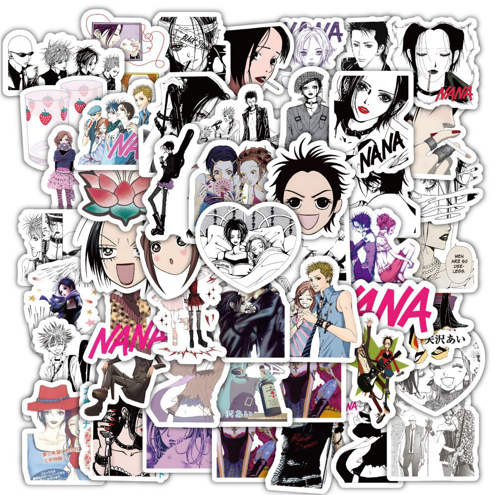 60PCS Anime NANA Stickers Cool - Laptop Accessories Cool incelemesi ve fiyatı