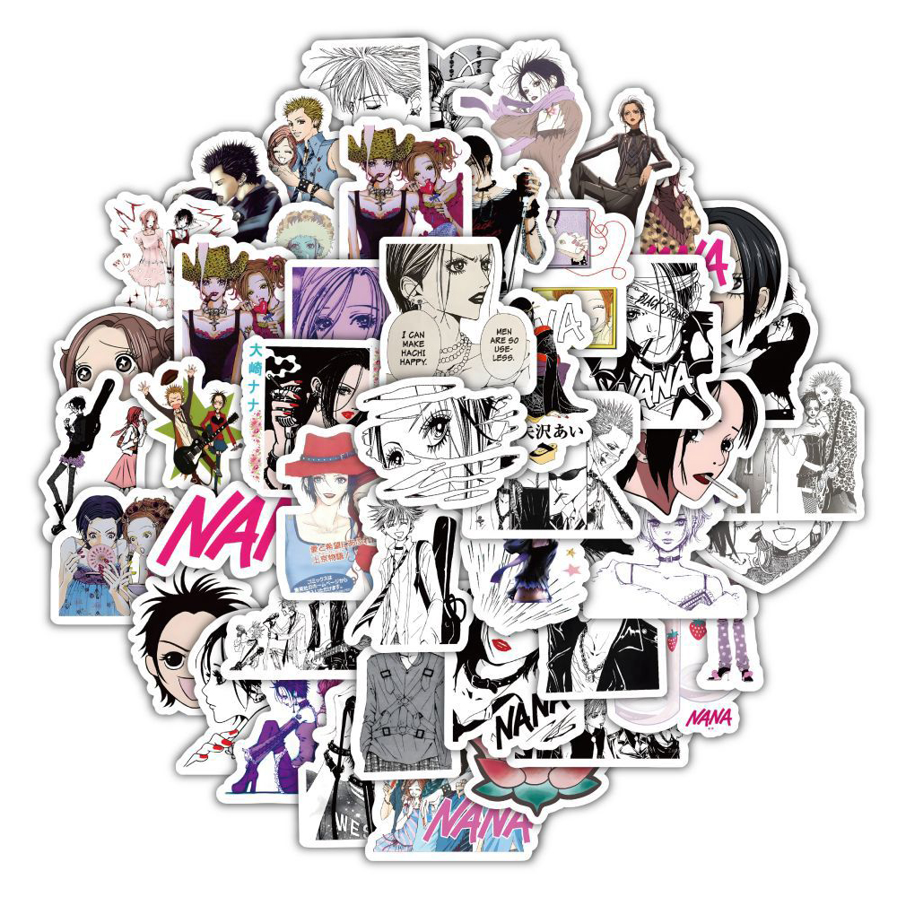 60PCS Anime NANA Stickers Cool - Laptop Accessories Cool incelemesi ve fiyatı