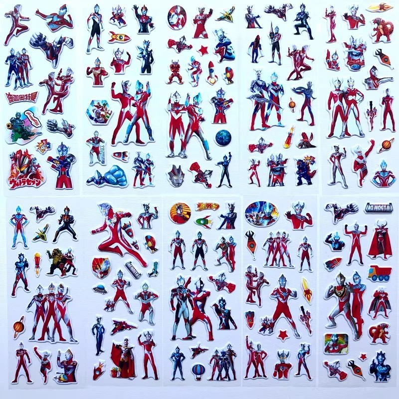 10pcs Cartoon Ultraman 3D Bubb - Laptop Accessories For Protection incelemesi ve fiyatı