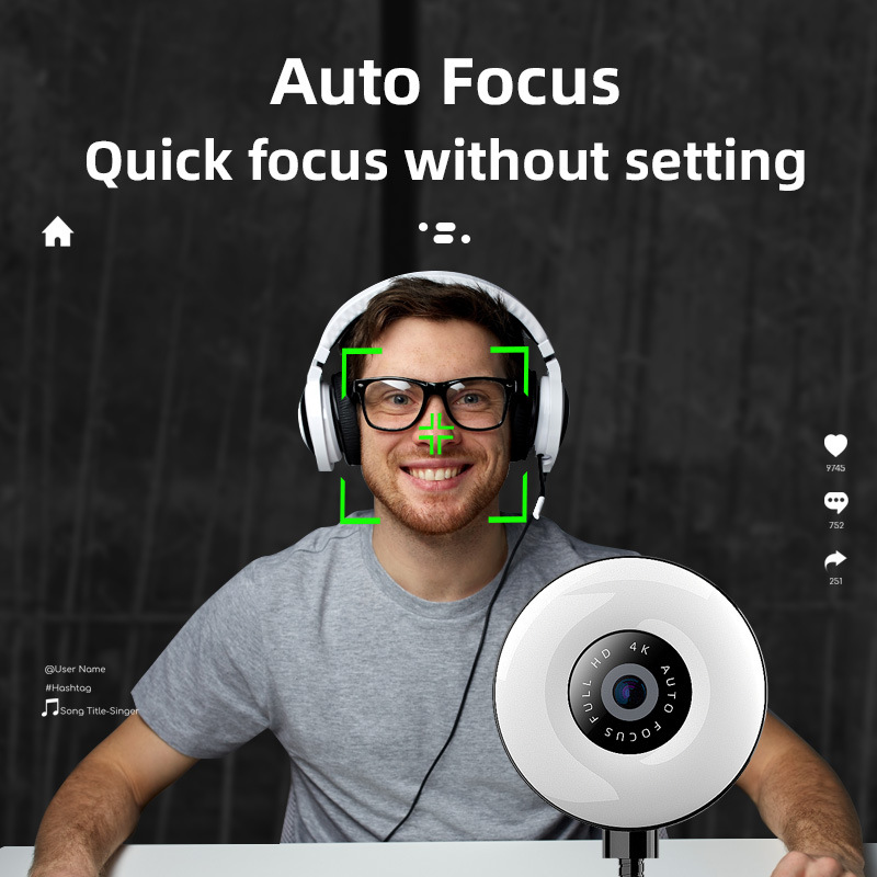 4k Camera PC 4MP USB lightweig - Laptop Accessories Youtube incelemesi ve fiyatı